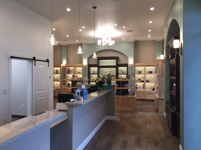 The optical shop at Two Rivers Eye Care